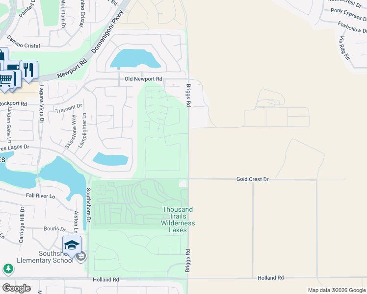 map of restaurants, bars, coffee shops, grocery stores, and more near 30324 Waterline Drive in Menifee