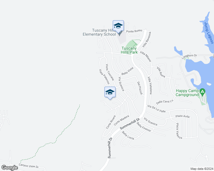 map of restaurants, bars, coffee shops, grocery stores, and more near 2 Vista Ripalti in Lake Elsinore