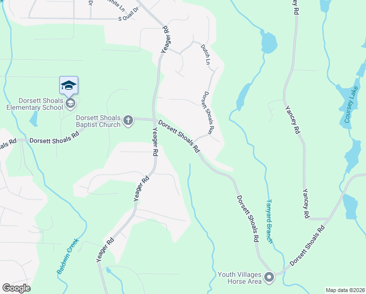 map of restaurants, bars, coffee shops, grocery stores, and more near 5503 Dorsett Shoals Road in Douglasville