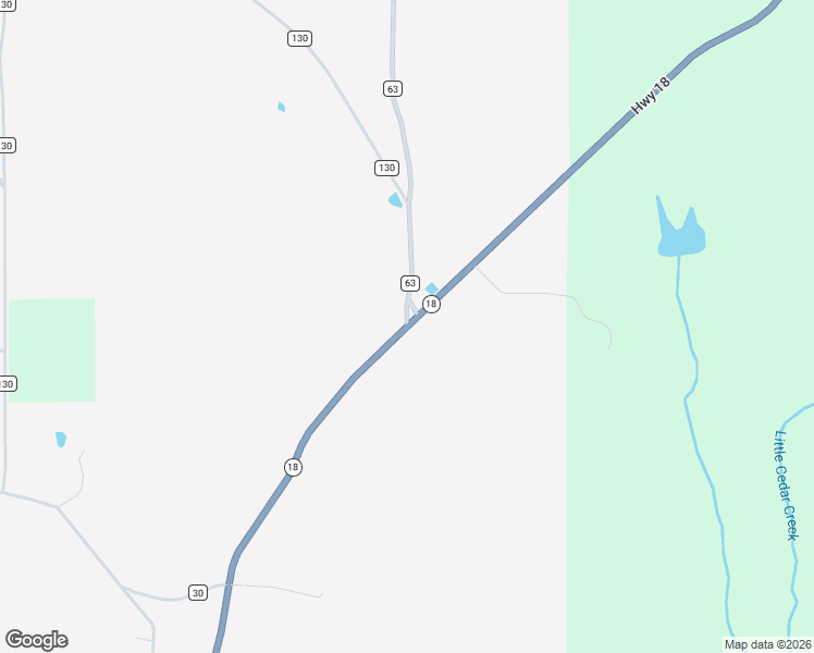 map of restaurants, bars, coffee shops, grocery stores, and more near 20317 County Road 63 in Berry