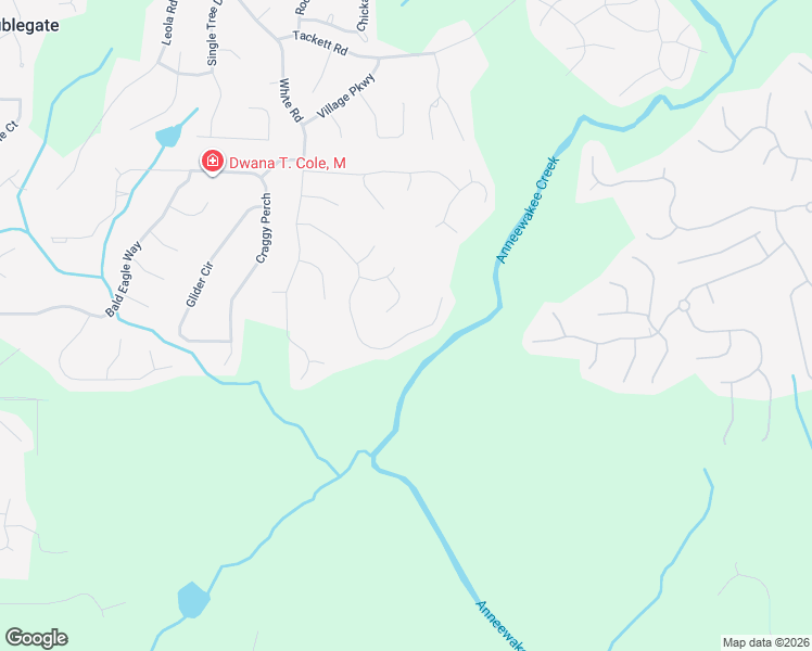 map of restaurants, bars, coffee shops, grocery stores, and more near 3172 Lower Creek Drive in Douglasville