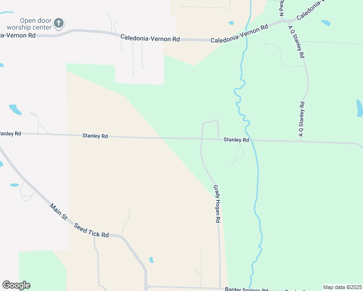 map of restaurants, bars, coffee shops, grocery stores, and more near 990 Stanley Road in Caledonia