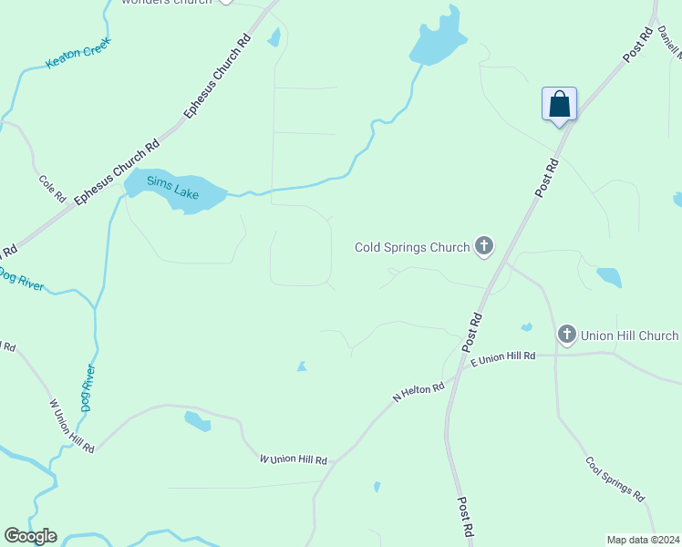map of restaurants, bars, coffee shops, grocery stores, and more near 9048 River Bend Court in Villa Rica