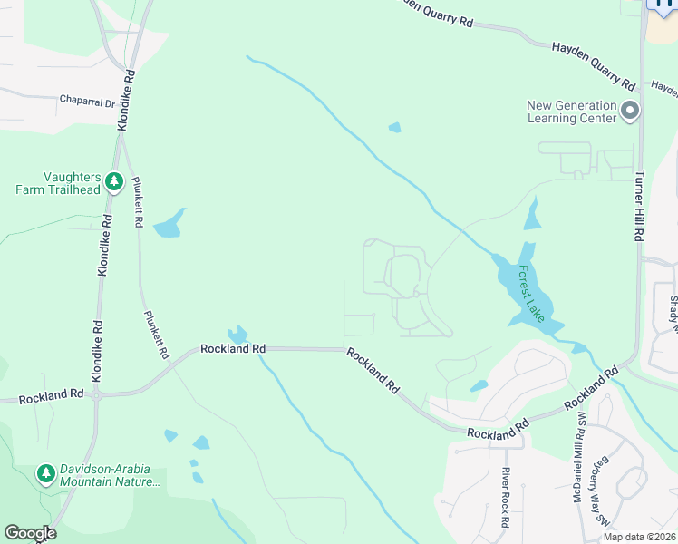 map of restaurants, bars, coffee shops, grocery stores, and more near 3439 Stoneleigh Walk in Stonecrest