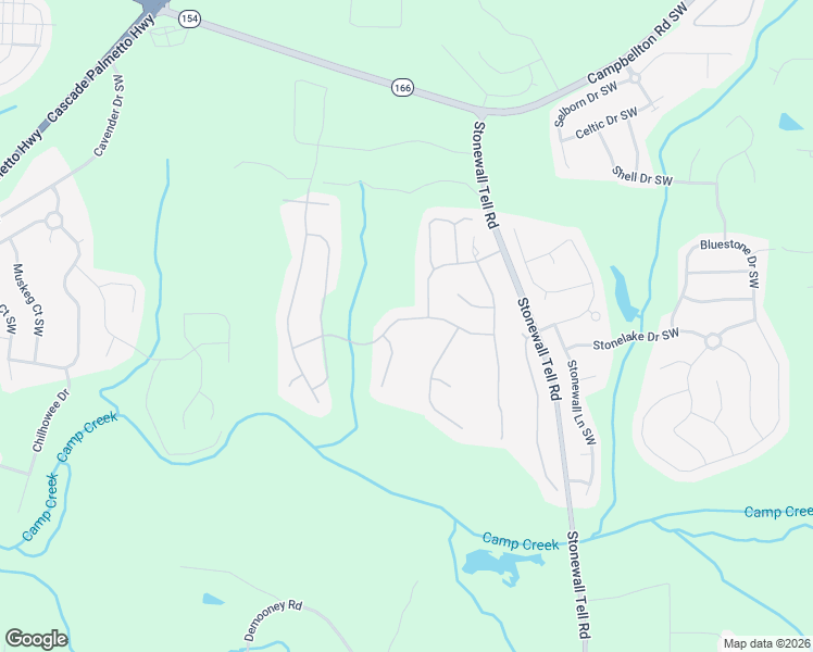 map of restaurants, bars, coffee shops, grocery stores, and more near 6616 Waterton Avenue Southwest in Atlanta