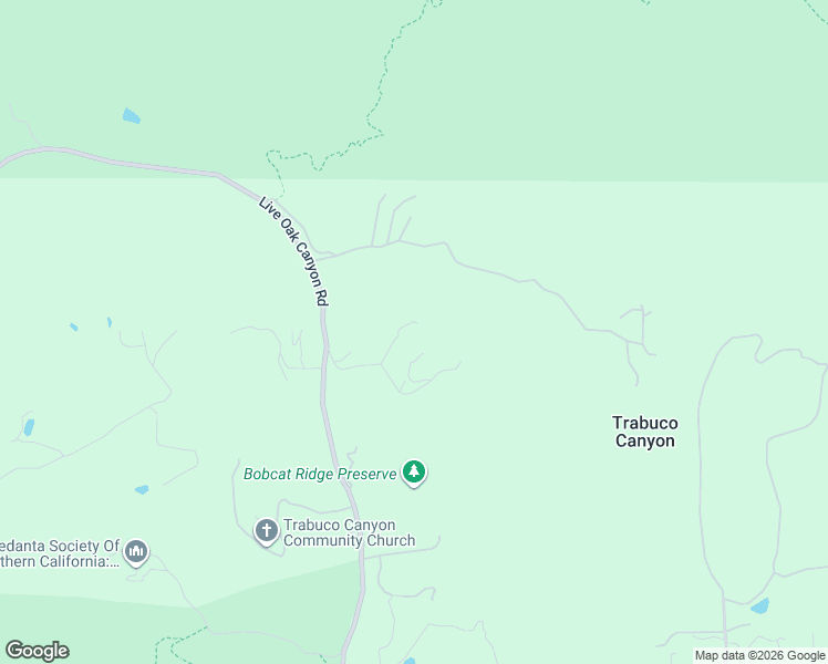 map of restaurants, bars, coffee shops, grocery stores, and more near 19332 Oakie Doakie in Trabuco Canyon