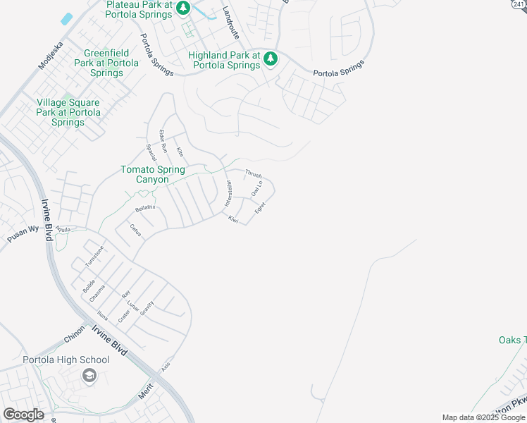 map of restaurants, bars, coffee shops, grocery stores, and more near 63 Egret in Irvine