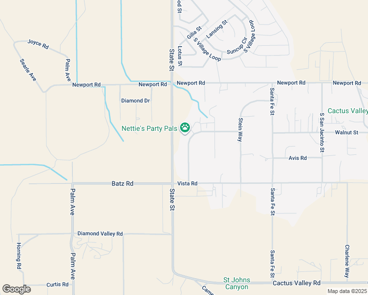 map of restaurants, bars, coffee shops, grocery stores, and more near 30303 Stephanie Street in Hemet