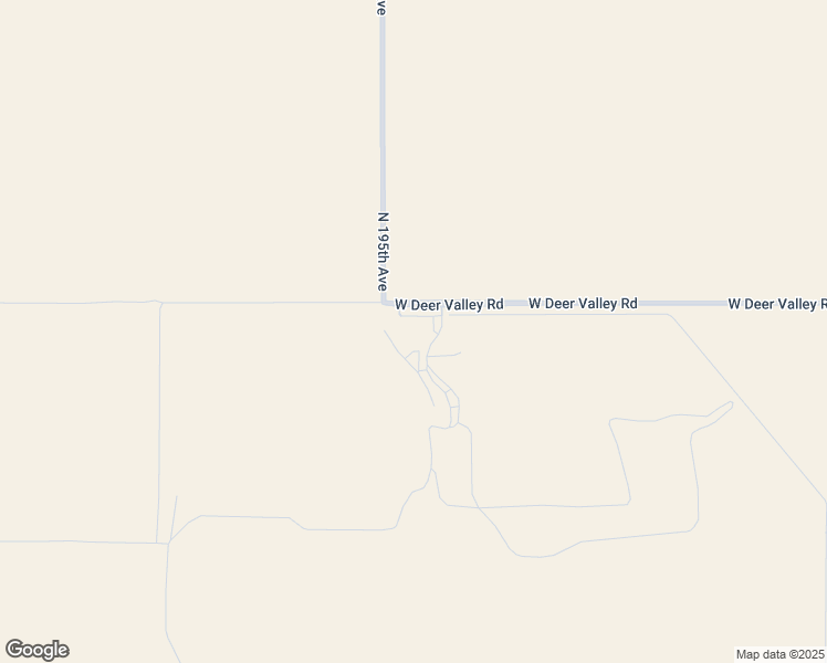 map of restaurants, bars, coffee shops, grocery stores, and more near 19401 West Deer Valley Road in Surprise