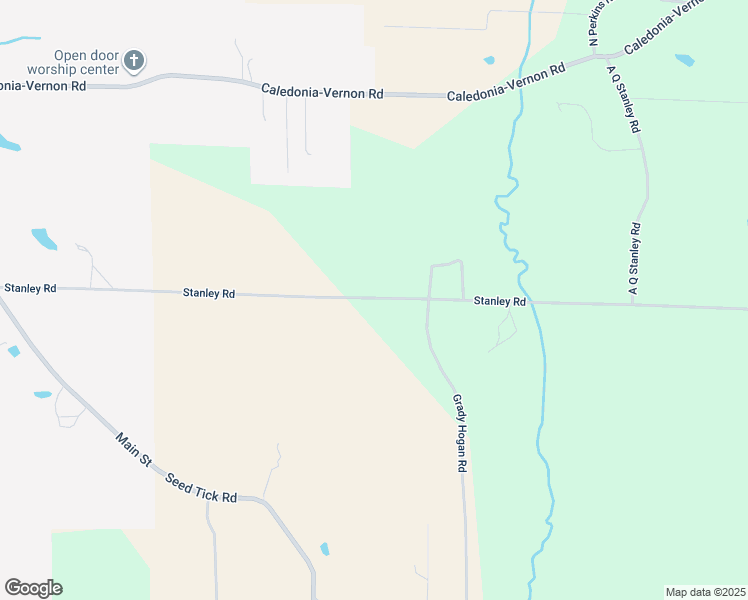 map of restaurants, bars, coffee shops, grocery stores, and more near 990 Stanley Road in Caledonia