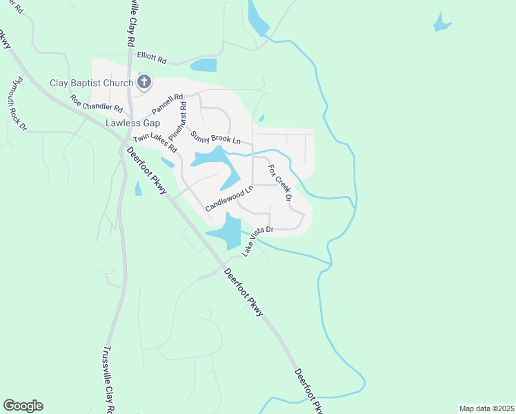 map of restaurants, bars, coffee shops, grocery stores, and more near 6081 Lamplighter Way in Trussville