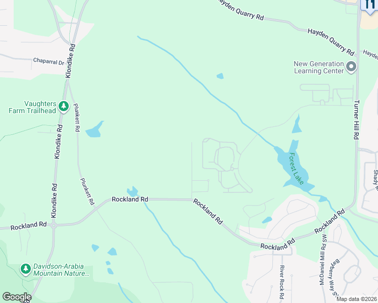 map of restaurants, bars, coffee shops, grocery stores, and more near 3427 Stoneleigh Walk in Stonecrest
