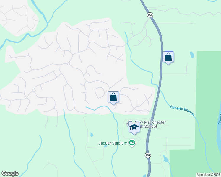 map of restaurants, bars, coffee shops, grocery stores, and more near 4510 Greycliff Pointe in Douglasville