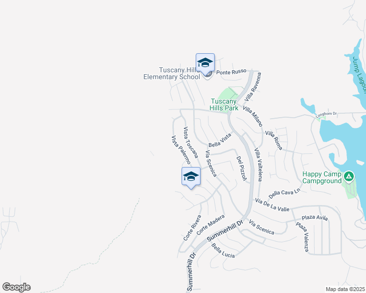 map of restaurants, bars, coffee shops, grocery stores, and more near 21 Vista Palermo in Lake Elsinore