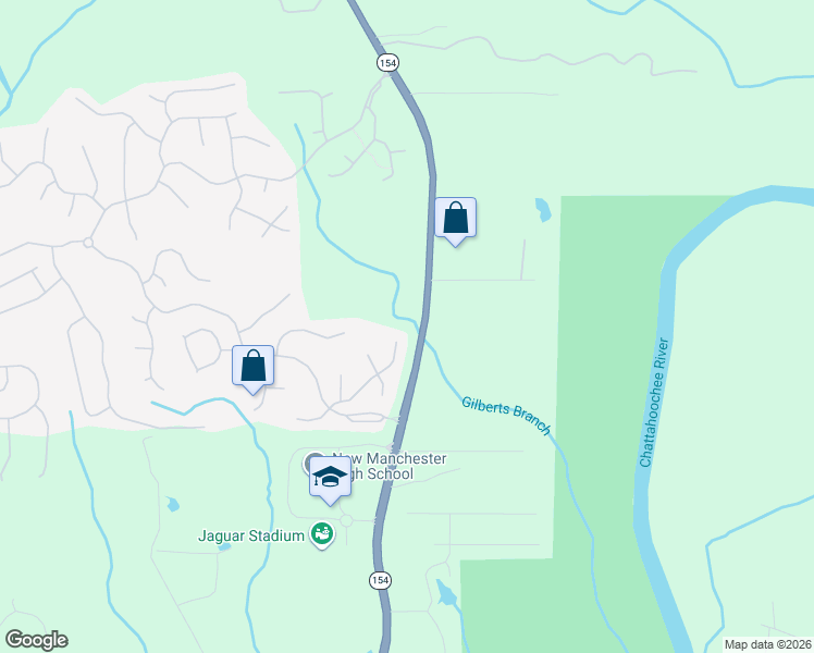map of restaurants, bars, coffee shops, grocery stores, and more near 4561 Highway 92 in Douglasville