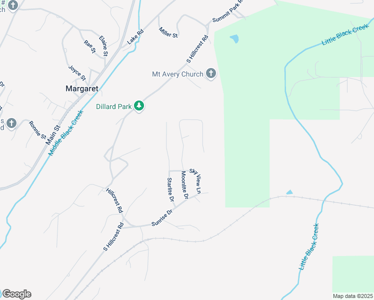 map of restaurants, bars, coffee shops, grocery stores, and more near 880 Moonlite Drive in Odenville