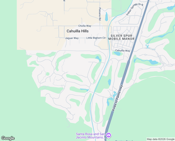 map of restaurants, bars, coffee shops, grocery stores, and more near 166 Wikil Place in Palm Desert