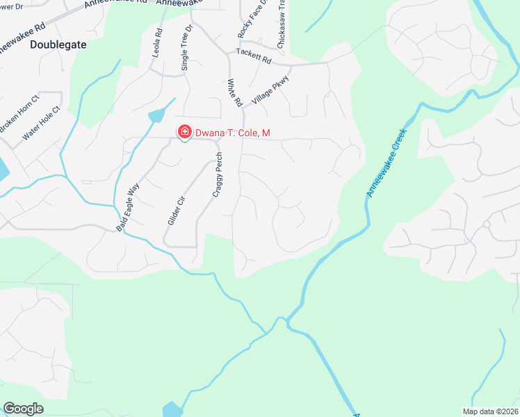 map of restaurants, bars, coffee shops, grocery stores, and more near 3676 Arrowhead Place in Douglasville