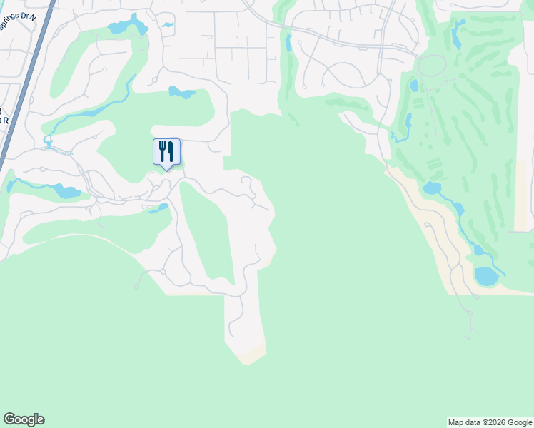 map of restaurants, bars, coffee shops, grocery stores, and more near 707 Summit Cove in Palm Desert