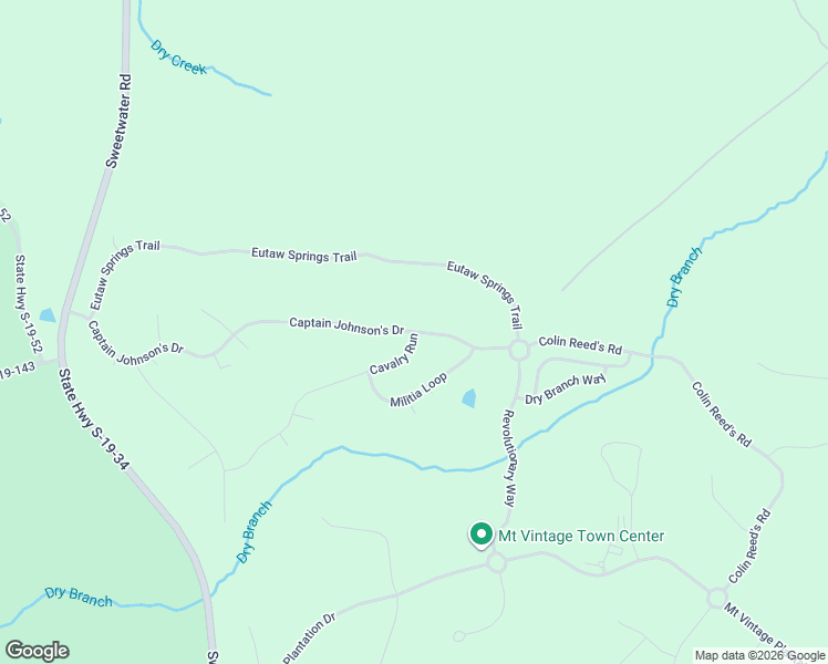 map of restaurants, bars, coffee shops, grocery stores, and more near 107 Captain Johnson's Drive in North Augusta