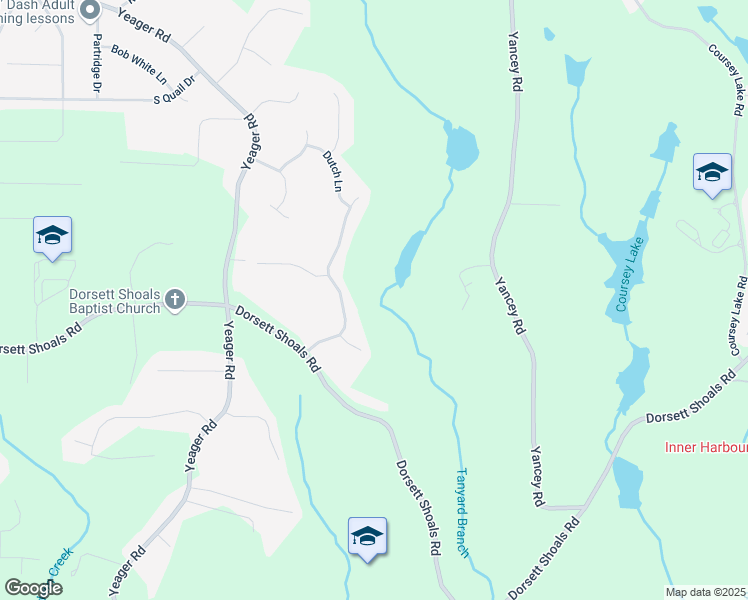 map of restaurants, bars, coffee shops, grocery stores, and more near 4544 Dorsett Shoals Run in Douglasville
