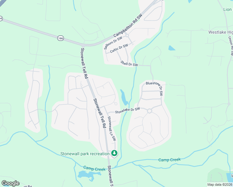 map of restaurants, bars, coffee shops, grocery stores, and more near 2682 Summit Parkway Southwest in Atlanta