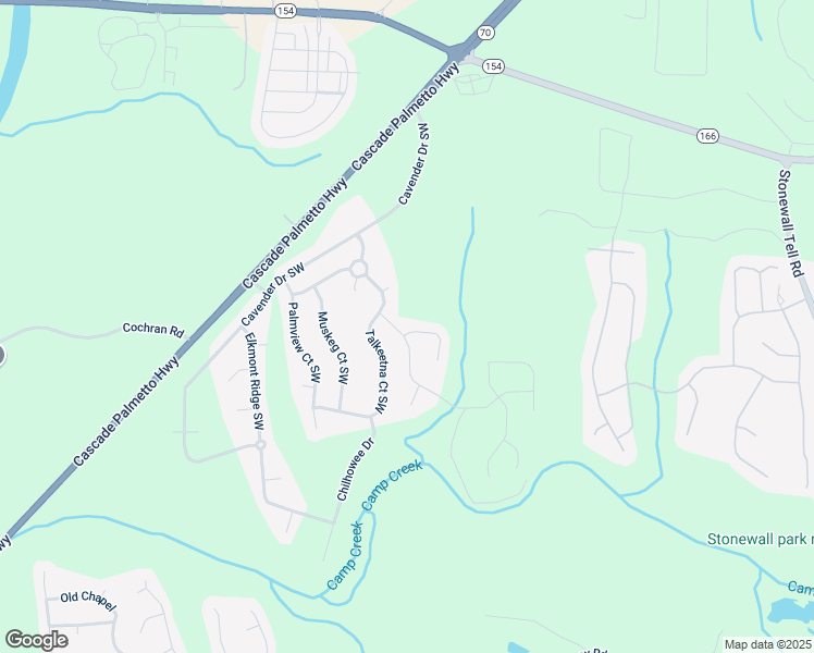 map of restaurants, bars, coffee shops, grocery stores, and more near 421 Darkwater Court in Atlanta