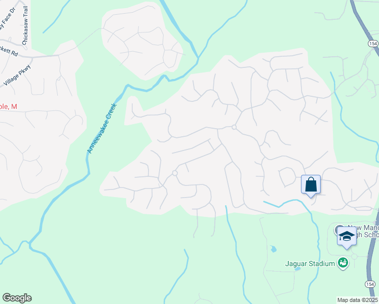 map of restaurants, bars, coffee shops, grocery stores, and more near 3121 Berthas Overlook in Douglasville