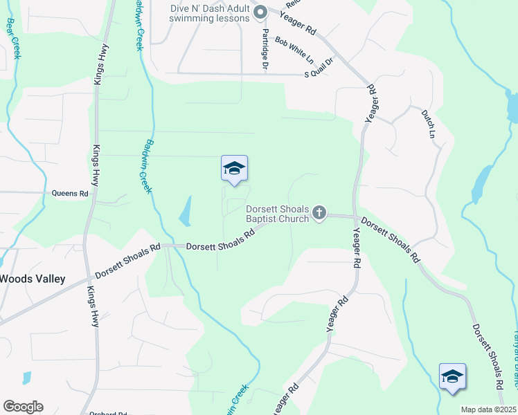 map of restaurants, bars, coffee shops, grocery stores, and more near 5770 Dorsett Shoals Road in Douglasville