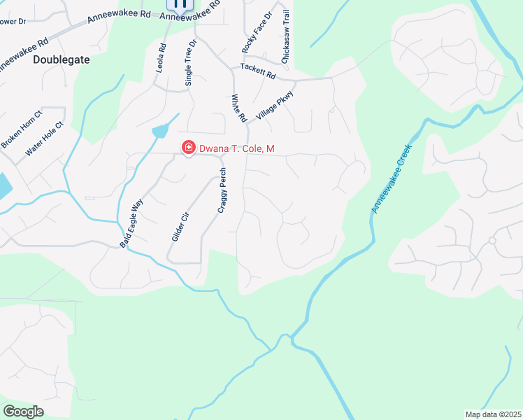 map of restaurants, bars, coffee shops, grocery stores, and more near 3694 Arrowhead Place in Douglasville
