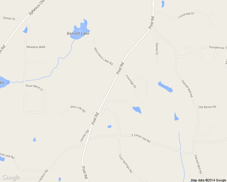 map of restaurants, bars, coffee shops, grocery stores, and more near 4448 Post Road in Winston