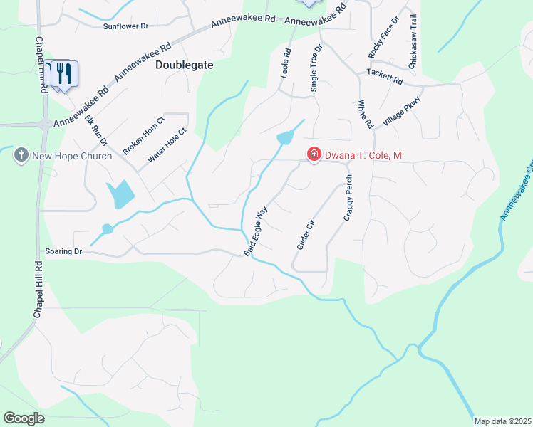 map of restaurants, bars, coffee shops, grocery stores, and more near 3902 Swooping Court in Douglasville