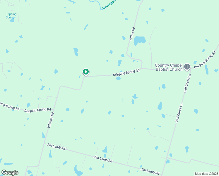 map of restaurants, bars, coffee shops, grocery stores, and more near 7566 Dripping Spring Road in Denison