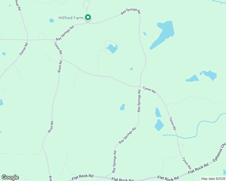 map of restaurants, bars, coffee shops, grocery stores, and more near 373 Tyson Road in Villa Rica