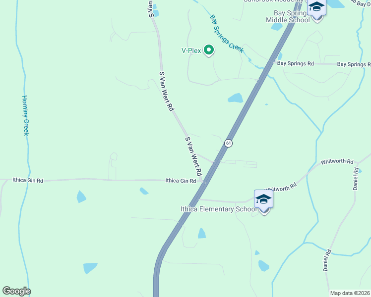 map of restaurants, bars, coffee shops, grocery stores, and more near 3175 South Van Wert Road in Villa Rica