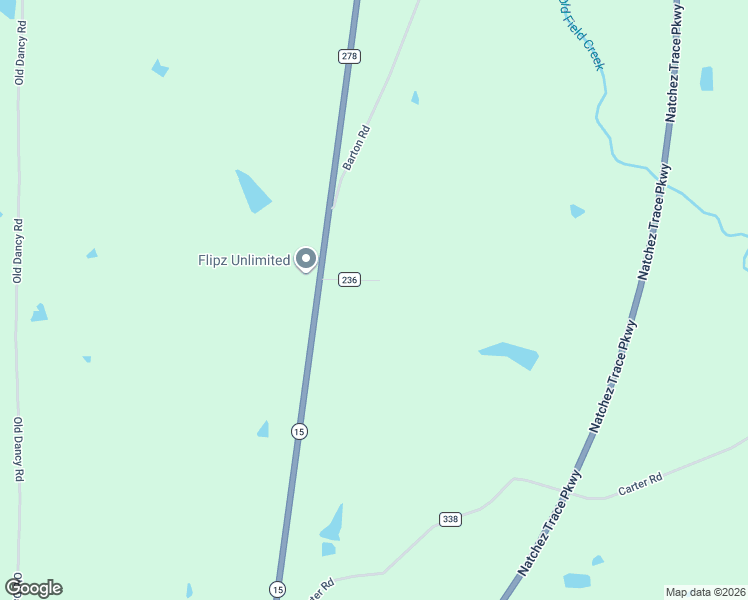 map of restaurants, bars, coffee shops, grocery stores, and more near Pate Road in Mantee