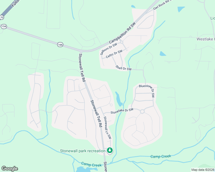 map of restaurants, bars, coffee shops, grocery stores, and more near 2654 Summit Parkway Southwest in Atlanta