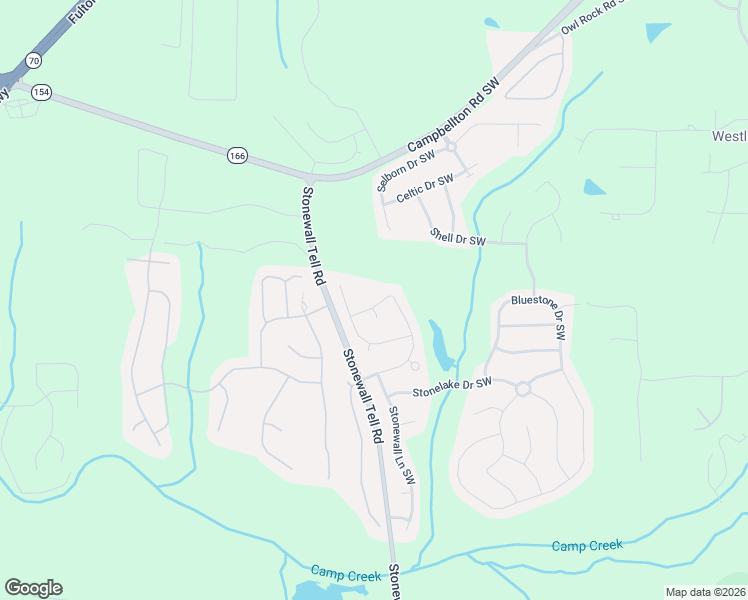 map of restaurants, bars, coffee shops, grocery stores, and more near 2634 Summit Parkway Southwest in Atlanta