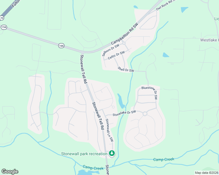 map of restaurants, bars, coffee shops, grocery stores, and more near 2654 Summit Parkway Southwest in Atlanta