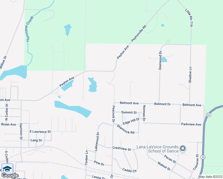 map of restaurants, bars, coffee shops, grocery stores, and more near in Ashdown
