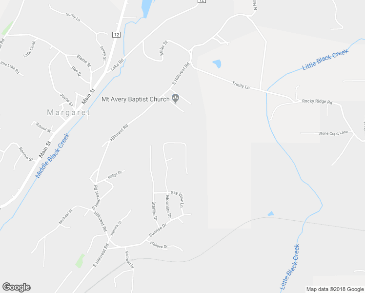 map of restaurants, bars, coffee shops, grocery stores, and more near 1000 Moonlite Drive in Odenville