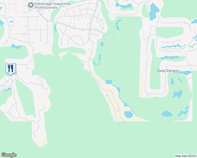 map of restaurants, bars, coffee shops, grocery stores, and more near 49687 Canyon View Drive in Palm Desert