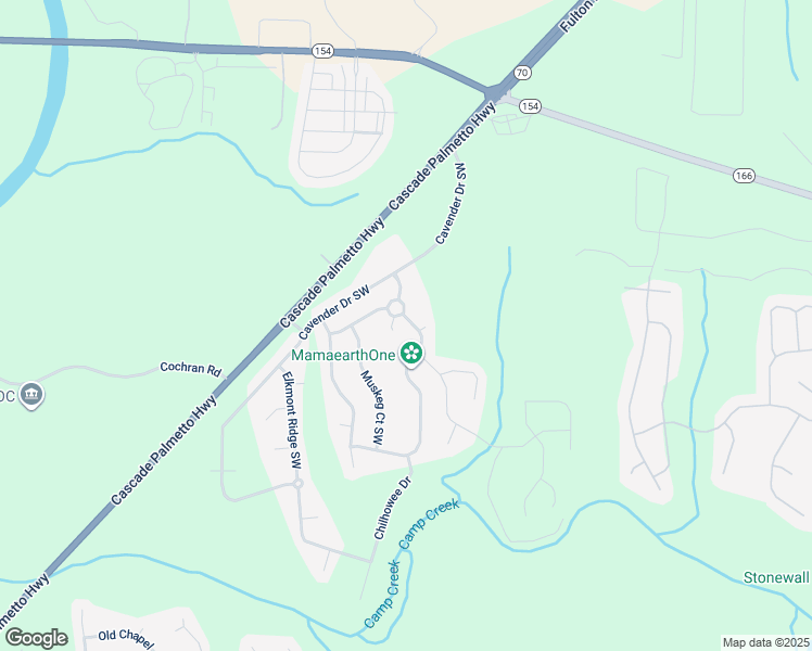 map of restaurants, bars, coffee shops, grocery stores, and more near 6905 Talkeetna Court in Atlanta