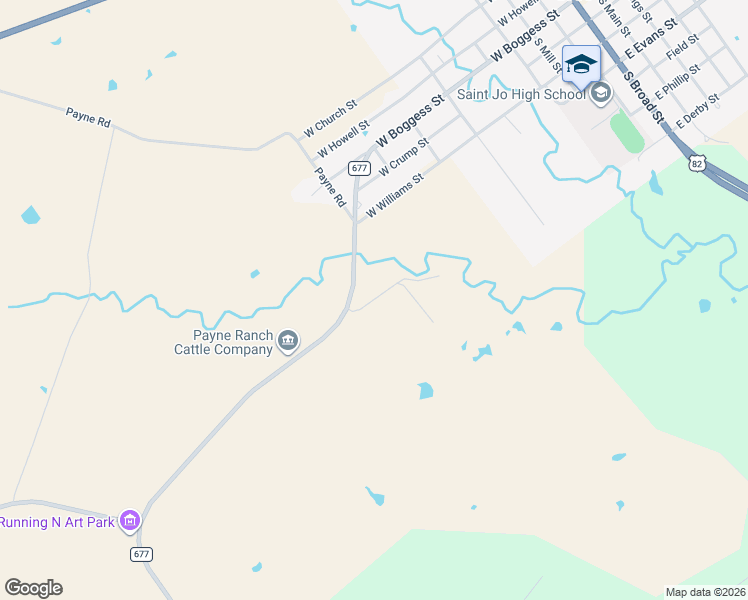 map of restaurants, bars, coffee shops, grocery stores, and more near in Montague County