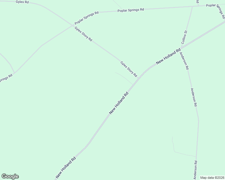 map of restaurants, bars, coffee shops, grocery stores, and more near 1915 New Holland Road in Wagener