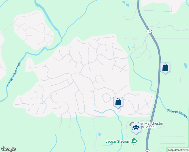 map of restaurants, bars, coffee shops, grocery stores, and more near 4485 Split Creek Drive in Douglasville