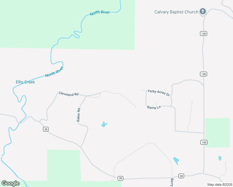 map of restaurants, bars, coffee shops, grocery stores, and more near 806 Cleveland Road in Berry