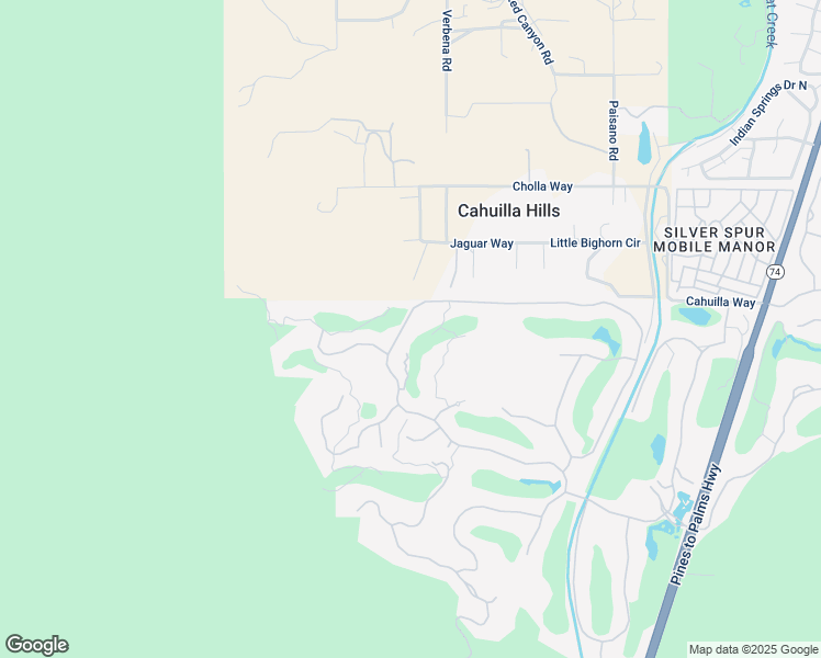 map of restaurants, bars, coffee shops, grocery stores, and more near 354 Metate Place in Palm Desert