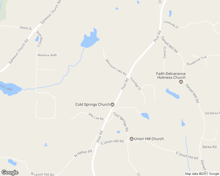 map of restaurants, bars, coffee shops, grocery stores, and more near 4411 Post Road in Winston