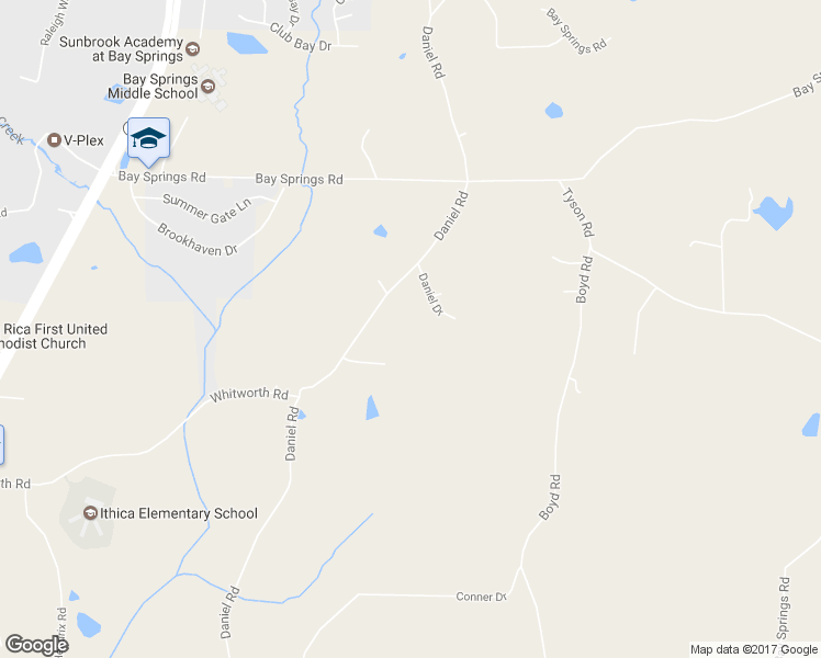 map of restaurants, bars, coffee shops, grocery stores, and more near 1700 Daniel Road in Villa Rica